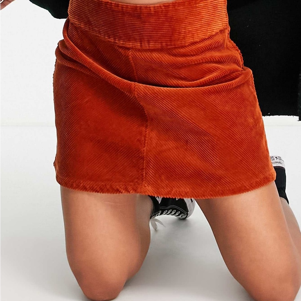 MONKI cord mini skirt size EU32/US0